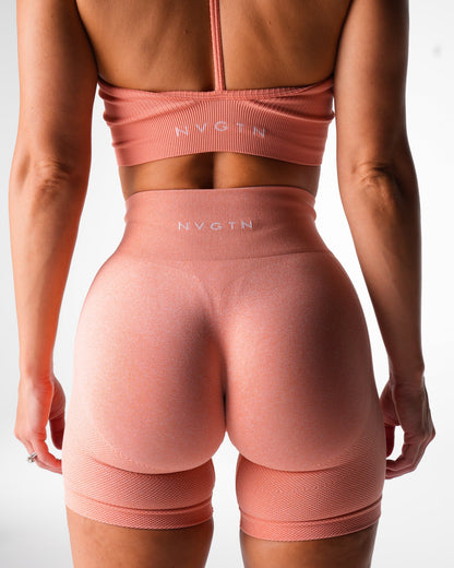 Women Peach Lift Seamless Shorts - NVGTN