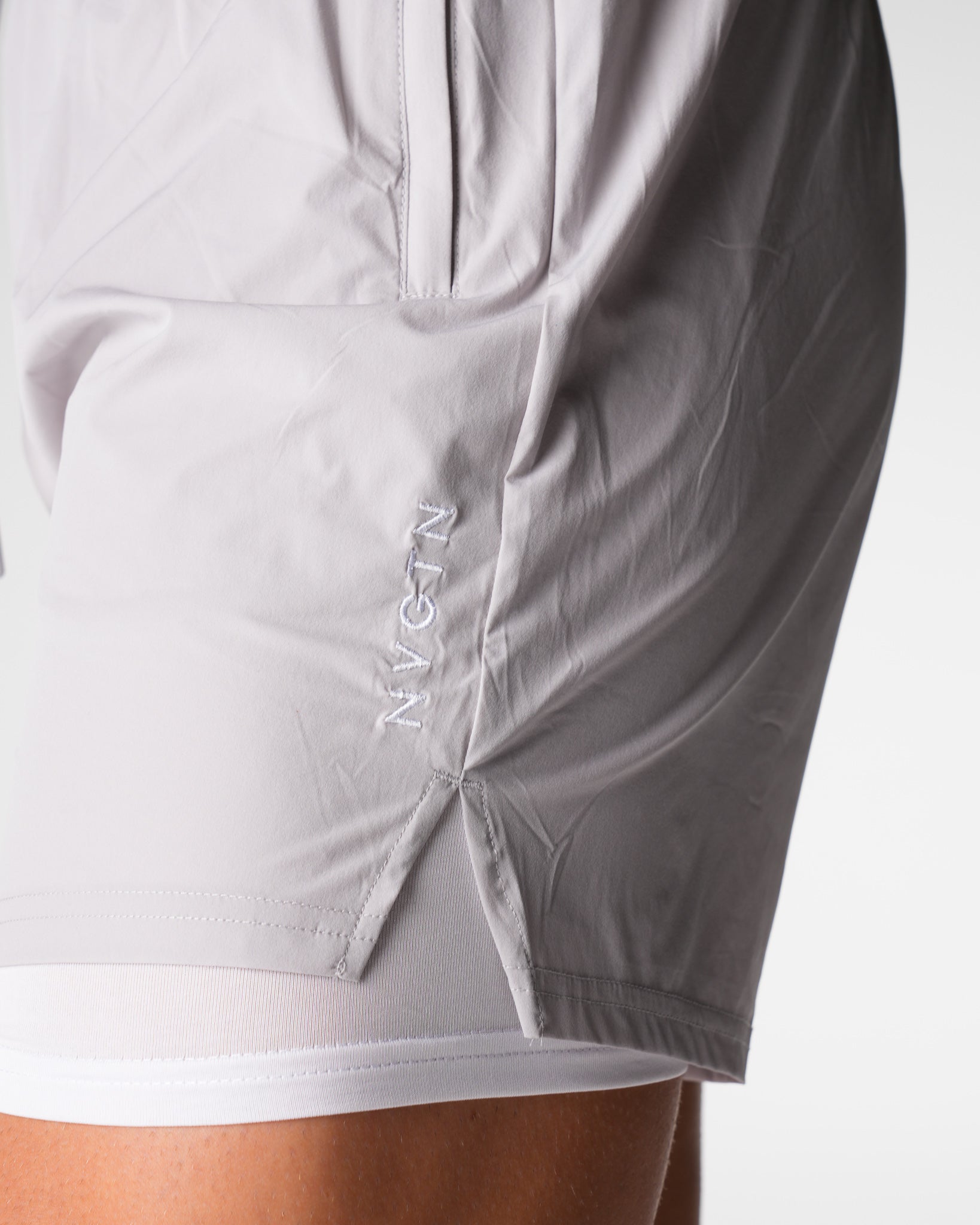 Men Light Grey Voyager Shorts - NVGTN