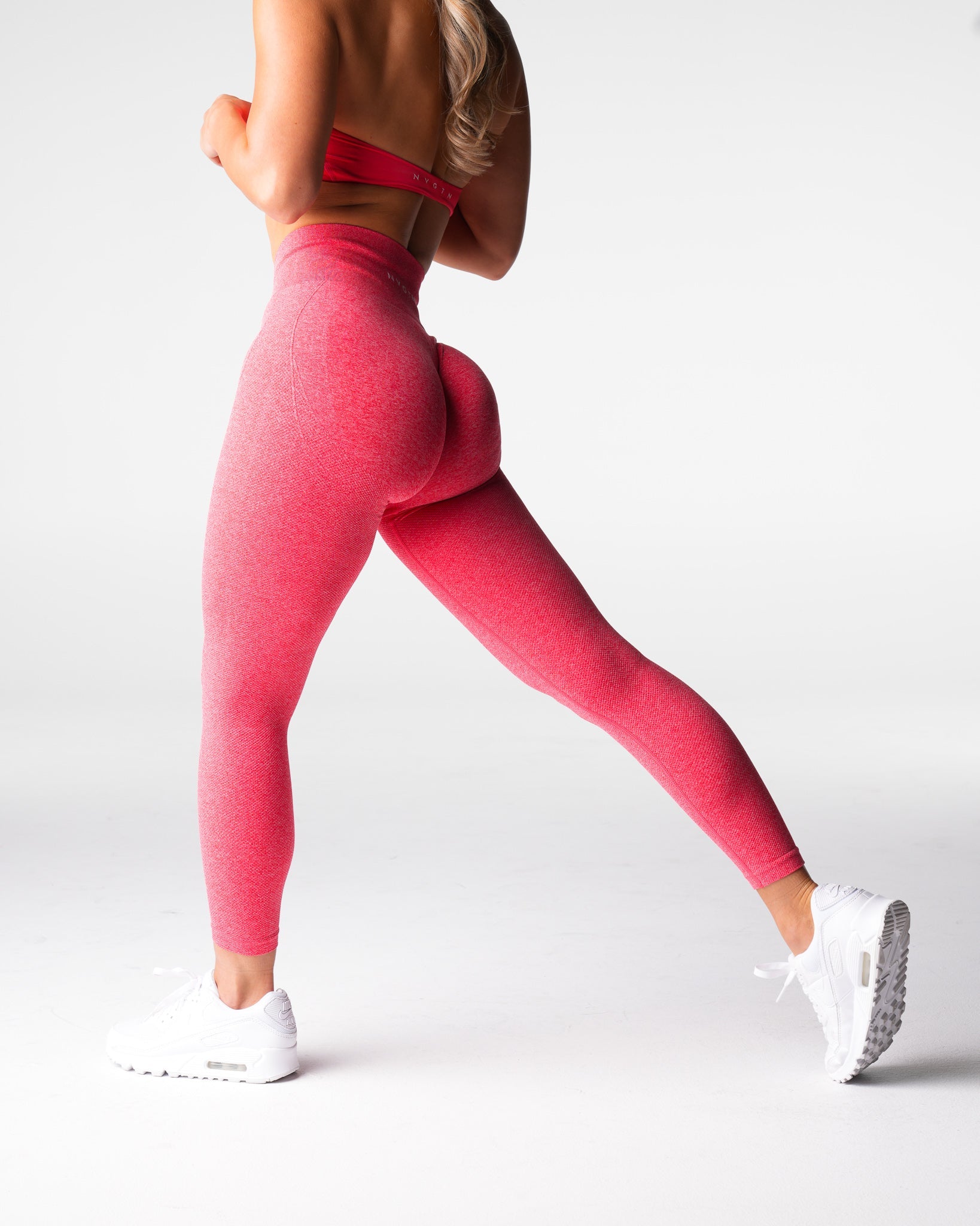 Women Candy Apple Lift Seamless Leggings - NVGTN