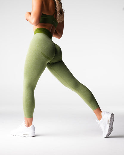 Women Meadow Knockout Seamless Leggings - NVGTN