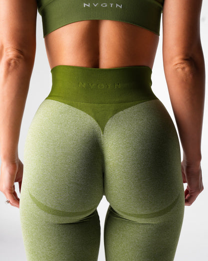 Women Meadow Knockout Seamless Leggings - NVGTN