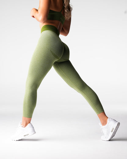 Women Meadow Knockout Seamless Leggings - NVGTN