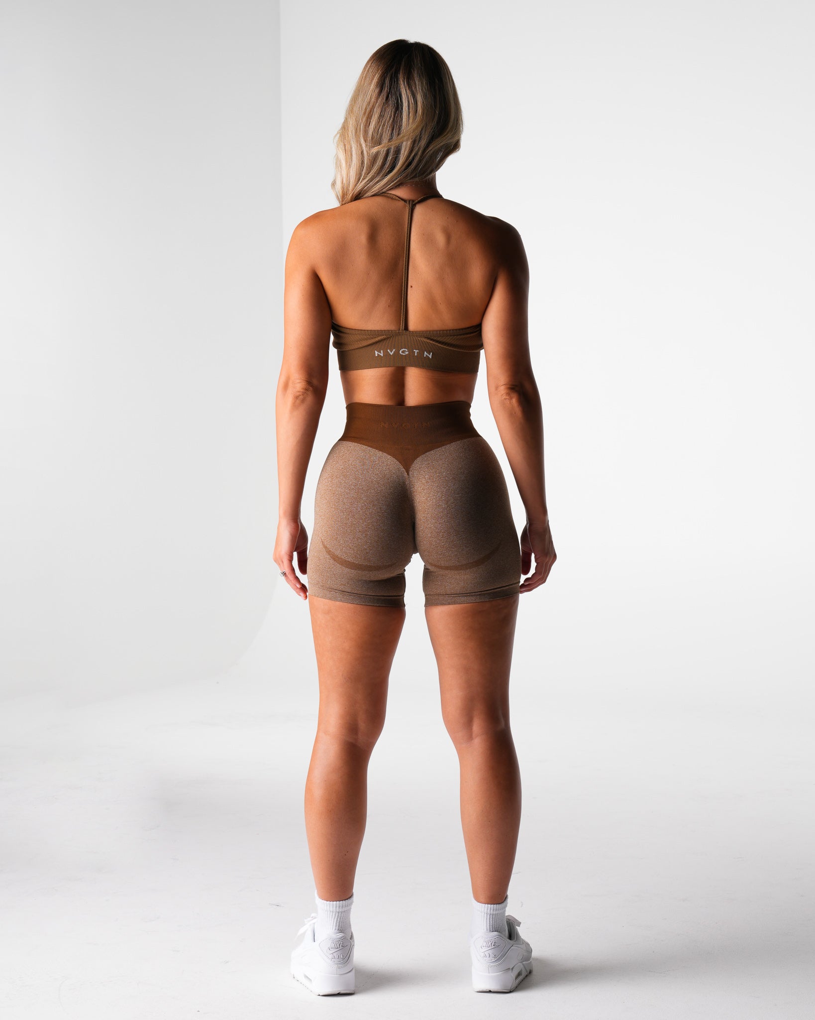 Women Mocha Wander Seamless Bra - NVGTN