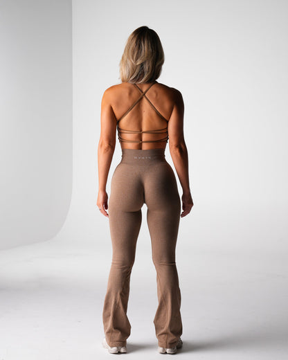 Women Mocha Invincible Seamless Bra - NVGTN