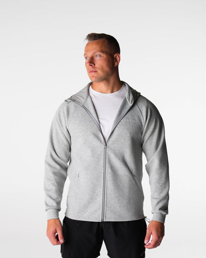 Men Grey Swift Hooded Jacket - NVGTN