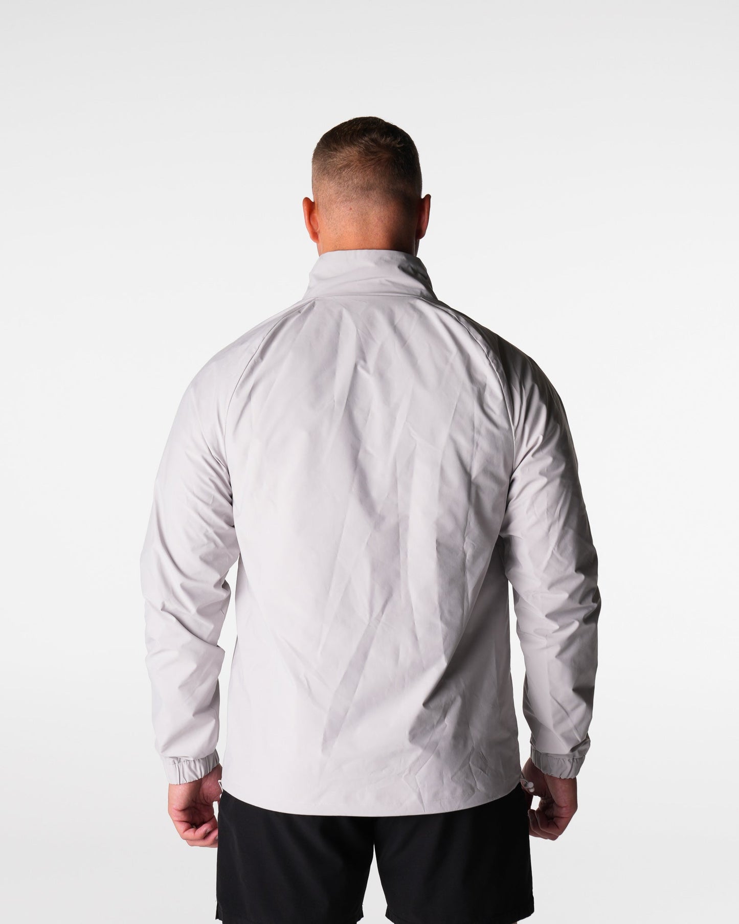 Men Grey Motion Windbreaker - NVGTN