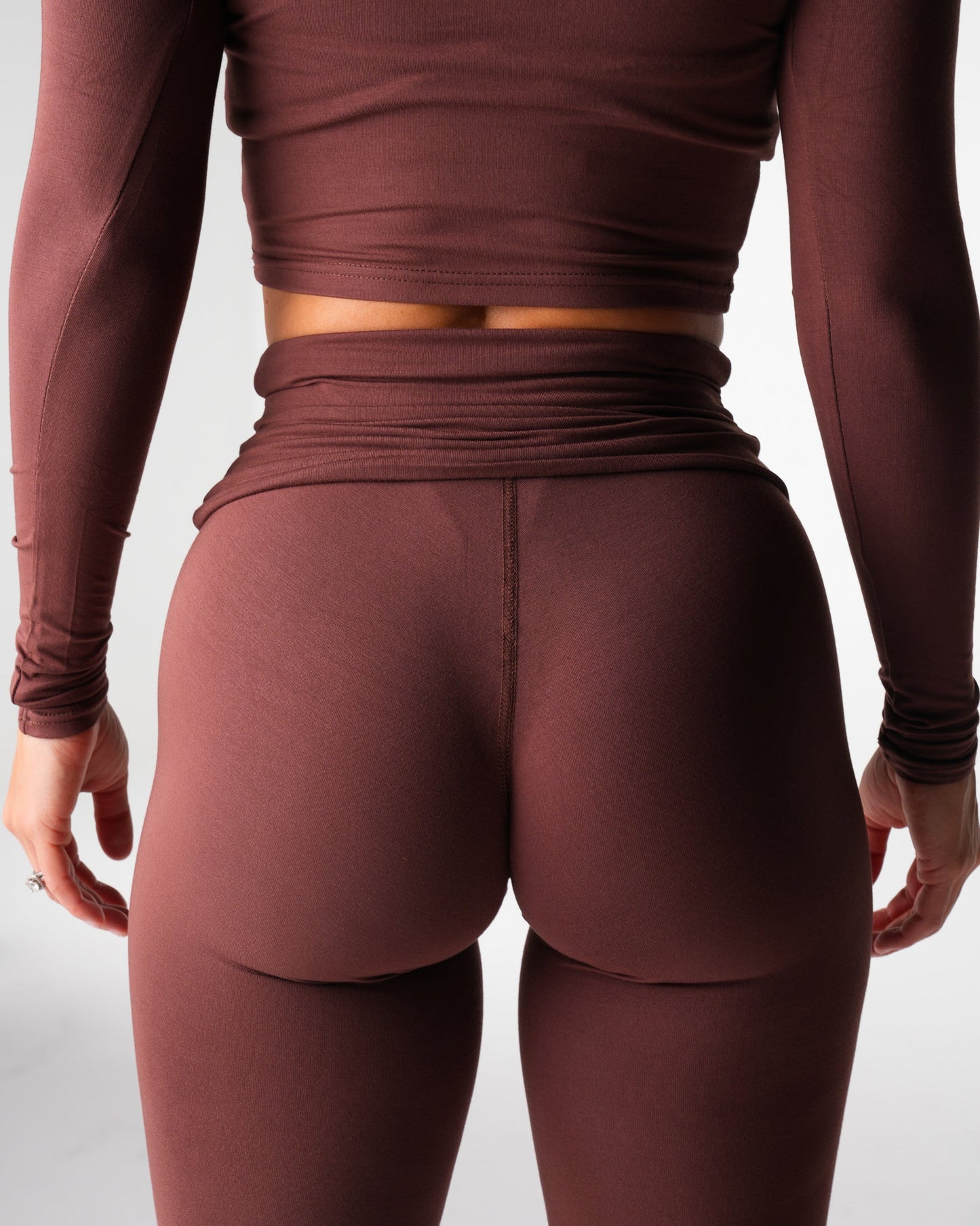 Women Teddy Bear Daydream Foldover Flare Pants - NVGTN