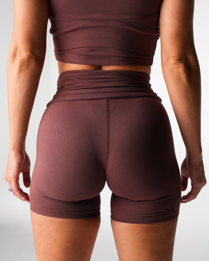 Women Teddy Bear Daydream Foldover Shorts - NVGTN