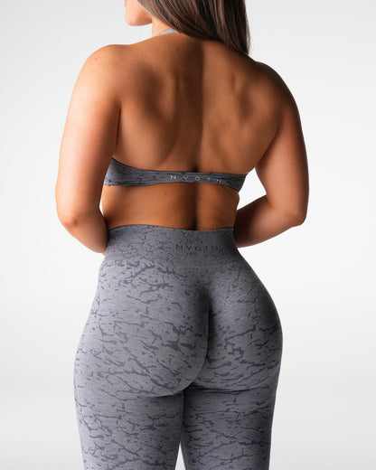 Women Grey Breakthrough Seamless Leggings - NVGTN